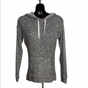 Nwot Live Love Dream Gray Heathered Hoodie Small